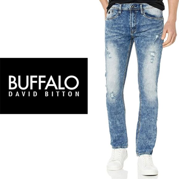 Buffalo Six-X Slim Straight Jeans -32x32 - Picture 1 of 9